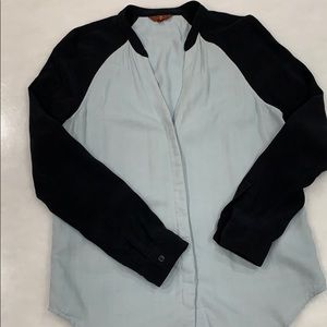 7 for All Mankind long sleeved SILK shirt